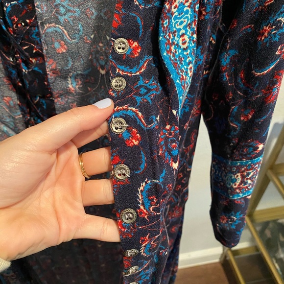 Gypsy 05 Long Sleeve Maxi Dress/ Cardigan - Picture 4 of 10